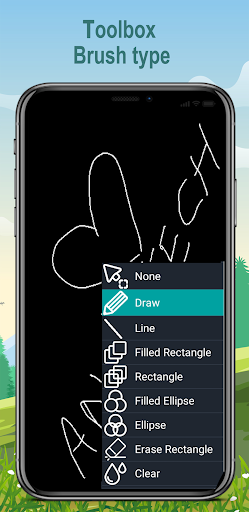 Android application Drawapp screenshort