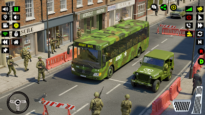 Army Bus: 3D Offroad Driving poster 8