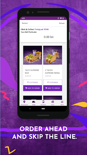 Taco Bell Romania Screen 2