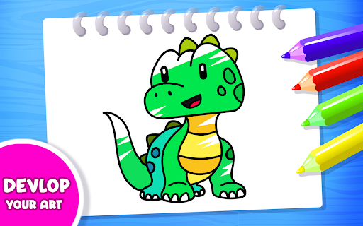Android application Animal & Pets : Coloring Games screenshort