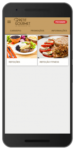 Android application Petit Gourmet screenshort