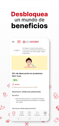 Socio Infonavit Screen 2