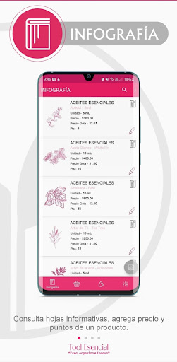Android application Tool Esencial screenshort