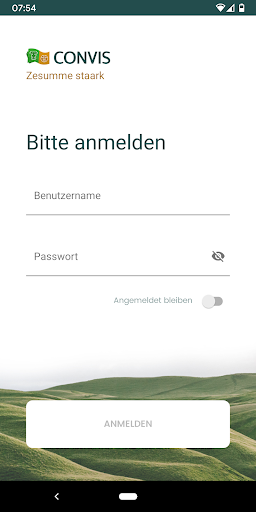 Android application CONVIS screenshort