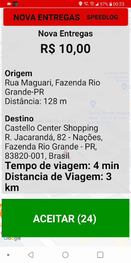 SpeedLog Entregador
