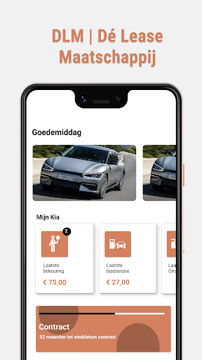 Android application DLM | Dé Lease Maatschappij screenshort