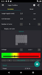 Vape Toolbox PRO Capture d'écran