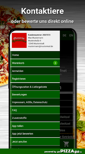Pizzeria Romantica Bentwisch Screen 3