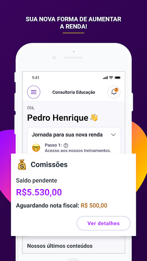 Android application Consultoria Educação screenshort