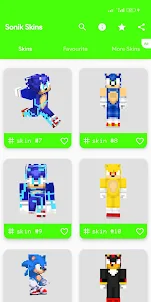 Sonic's Skin Mod MCPE