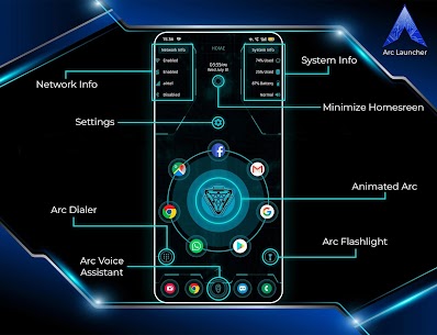 ARC Launcher® 2021 & 4D Themes 1