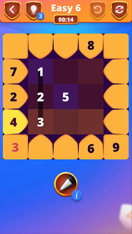 Number Sequence 1-to-25 Puzzle - 1.2.0G - (Android)