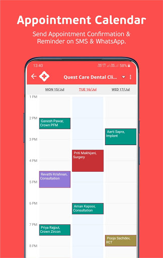 Android application Clinicia - Practice Management screenshort