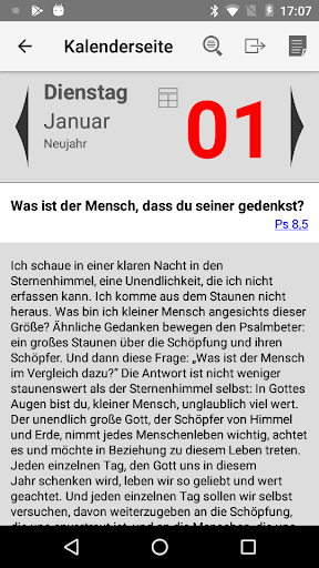 Neukirchener Kalender 2019 Screen 2