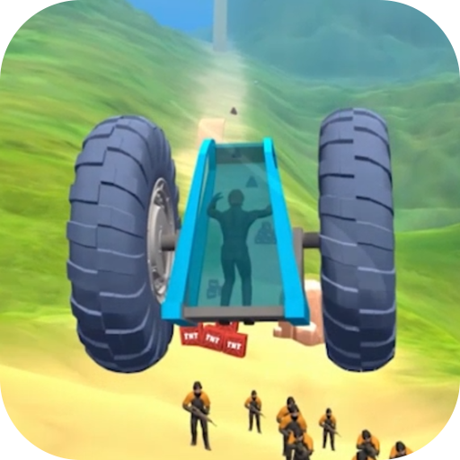 Down Hill Madness fun logo