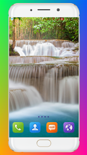 Waterfall Wallpaper HD android2mod screenshots 5