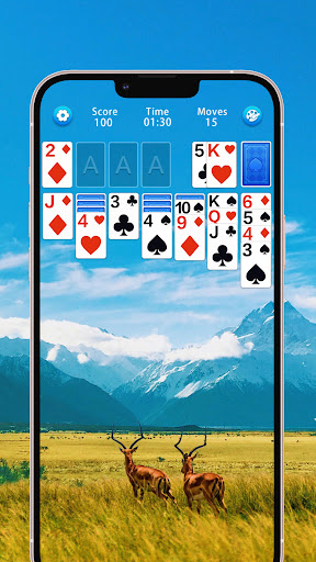 Screenshot of Solitaire