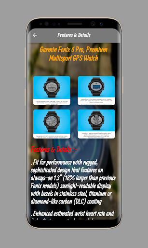 Garmin Fenix 6 Pro Guide Screen 2