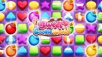 Sweet Cookie World: Match 3