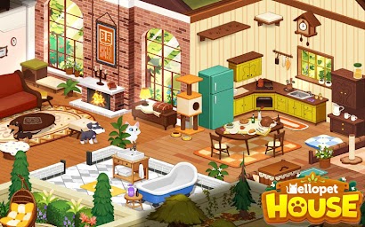 Hellopet House - Create a pet house with cute pets