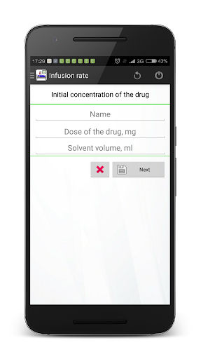 Infusion rate calculator PRO