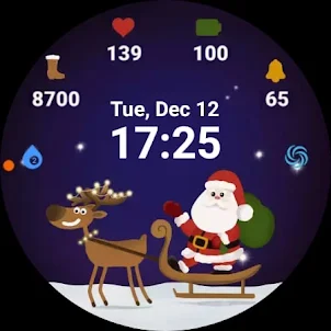 Christmas Watch Face Animated