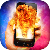 Fire In Phone Prank icon