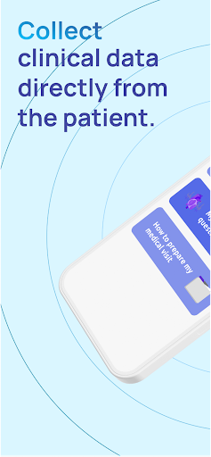 Android application b.research Patient Access screenshort