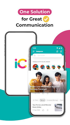 Android application IC - Internal Communication screenshort