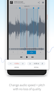AudioStretch:Music Pitch Toolのおすすめ画像4