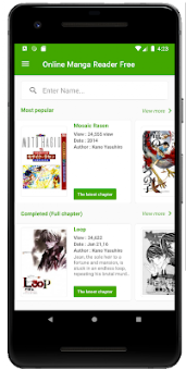 Free Manga Reader Online Offline screenshot 1