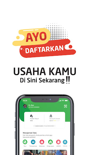 Android application MyKomodo Mitra screenshort