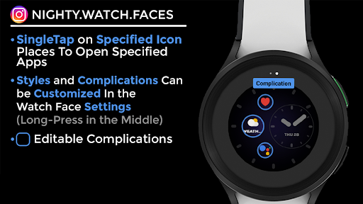 Night 43 - watch face screenshot 16