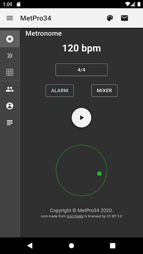Android application MetPro34 screenshort