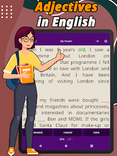 Скачать Adjectives in English: Learn English FREE Онлайн бесплатно на Андроид