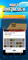 screenshot of Mod Raft Survival for MCPE - O