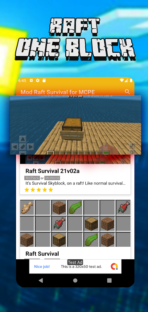 Mod Raft Survival for MCPE - Oのおすすめ画像2