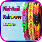 Fishtail Rainbow Loom Bracelet icon