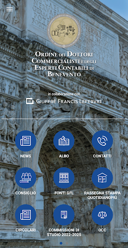 Android application Ordine Commercialisti BN screenshort