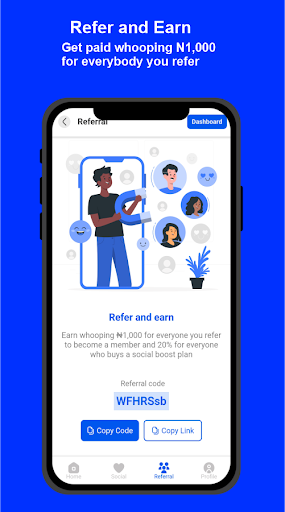 Kokapay - Social earning Screen 2