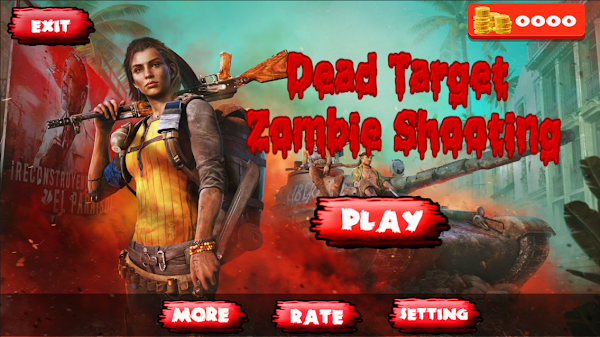 Dead Target Zombie Shooting screenshot 1