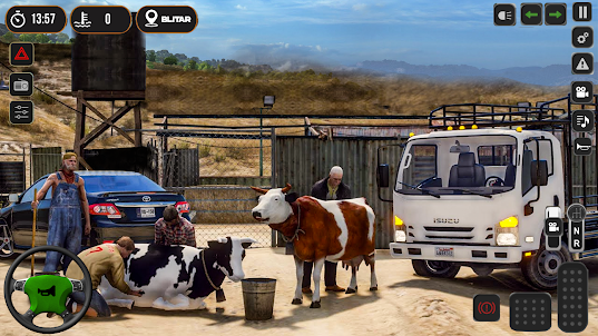 Animal Truck Transport Game 3D