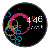 Coubertin Rings: Watch Face icon