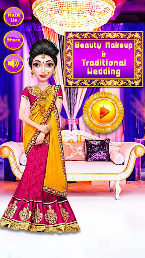 Android application Indian Wedding Sajne Wala Game screenshort