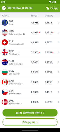 Android application InternetowyKantor.pl screenshort