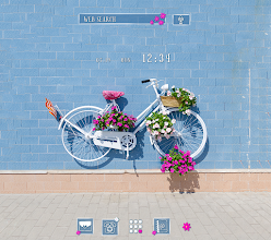 オシャレな壁紙アイコン Vintage Floral Bike 無料 Google Play のアプリ