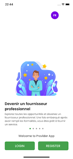 Android application Maalem Provider screenshort
