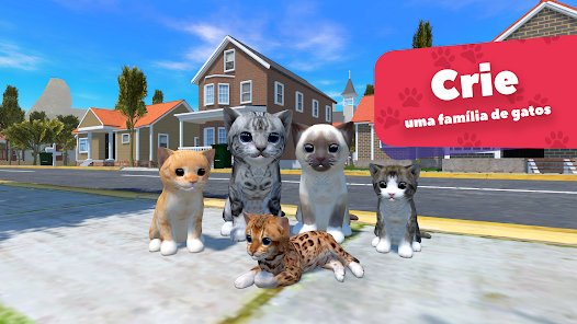 jogo de simulador de gato - meu gato fofo, simulador definitivo, jogo grátis  de gatinho de estimação virtual::Appstore for Android