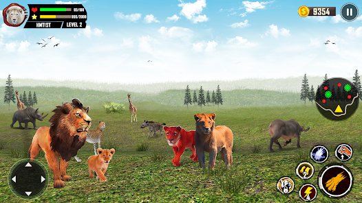 Lion Family Simulator 3d Games apkpoly screenshots 6