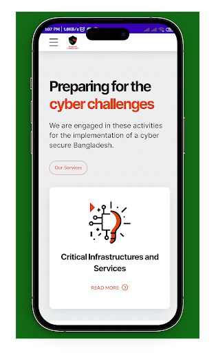 Bangladesh Cyber Security Screen 2